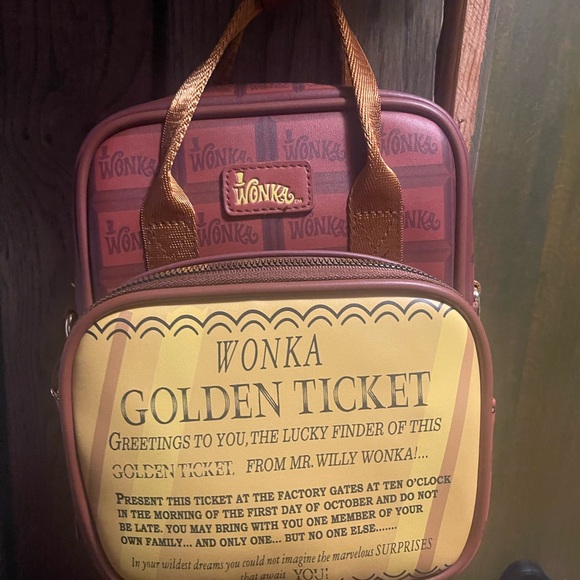 Willy wonkas magic ticket bag! - Picture 1 of 4